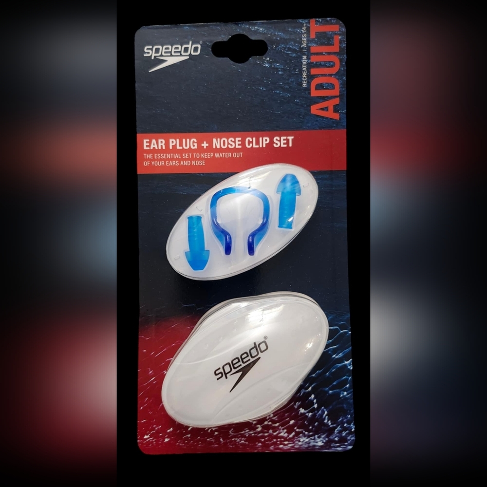Speedo Ear Plug & Nose Clip Adult 14+